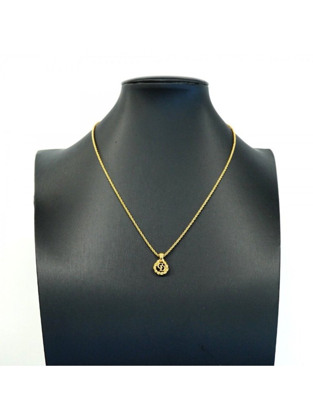 ★SOLD★ Dior Necklace CD Logo Gold Plated - Picture 5 of 5